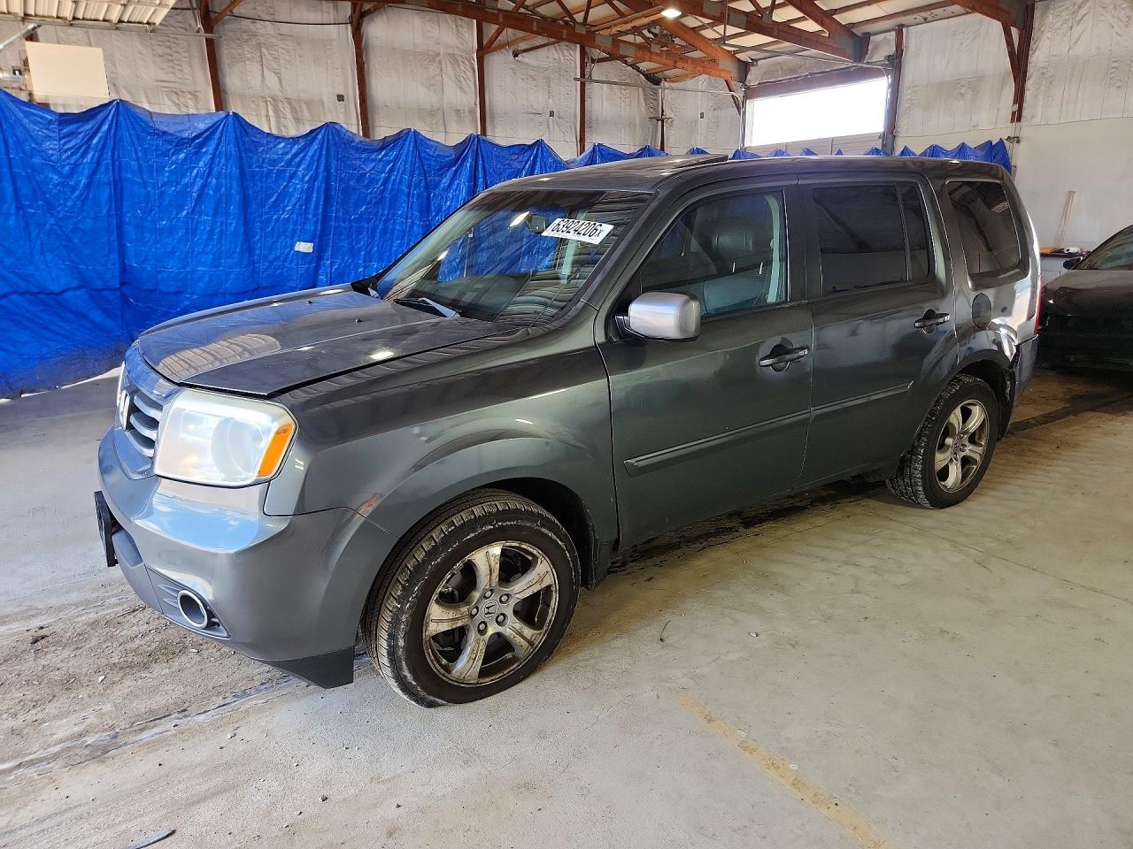 2012 Honda Pilot EX-L, VIN 5FNYF4H55CB003331 — Мелкие вмятины и царапины