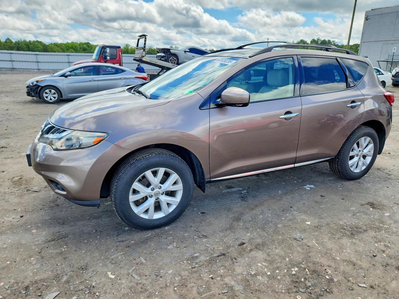 2012 Nissan Murano SL, VIN JN8AZ1MW6CW208999 — Normal wear