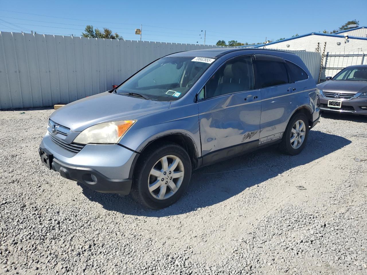 2008 Honda CR-V EX-L, VIN JHLRE48768C055129 — Side