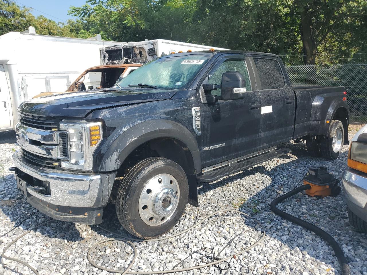 2019 Ford F-450 XL, VIN 1FT8W4DT5KEG01648 — Water / flood