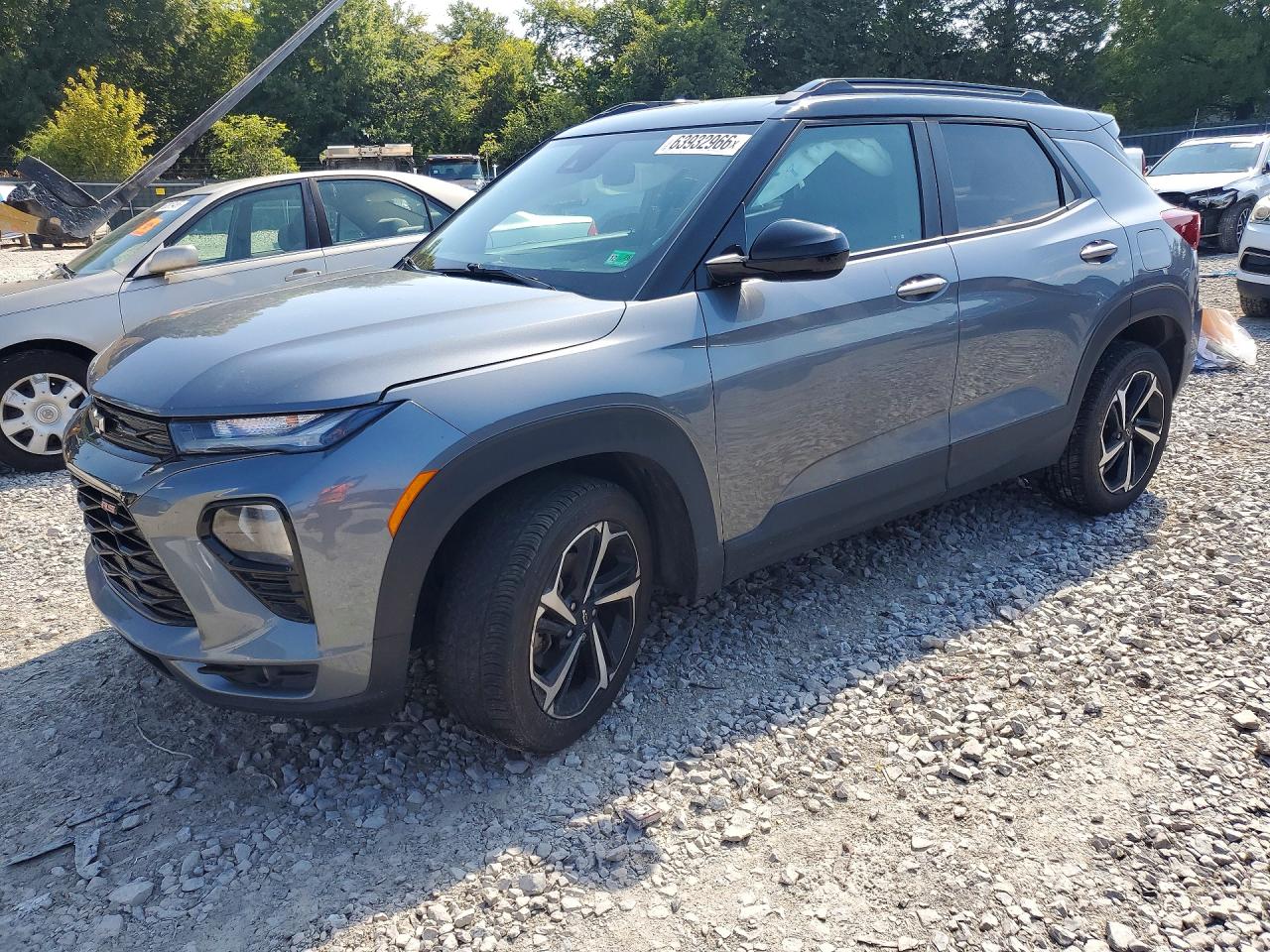 2021 Chevrolet TrailBlazer RS, VIN KL79MTSL2MB005082 — Front end