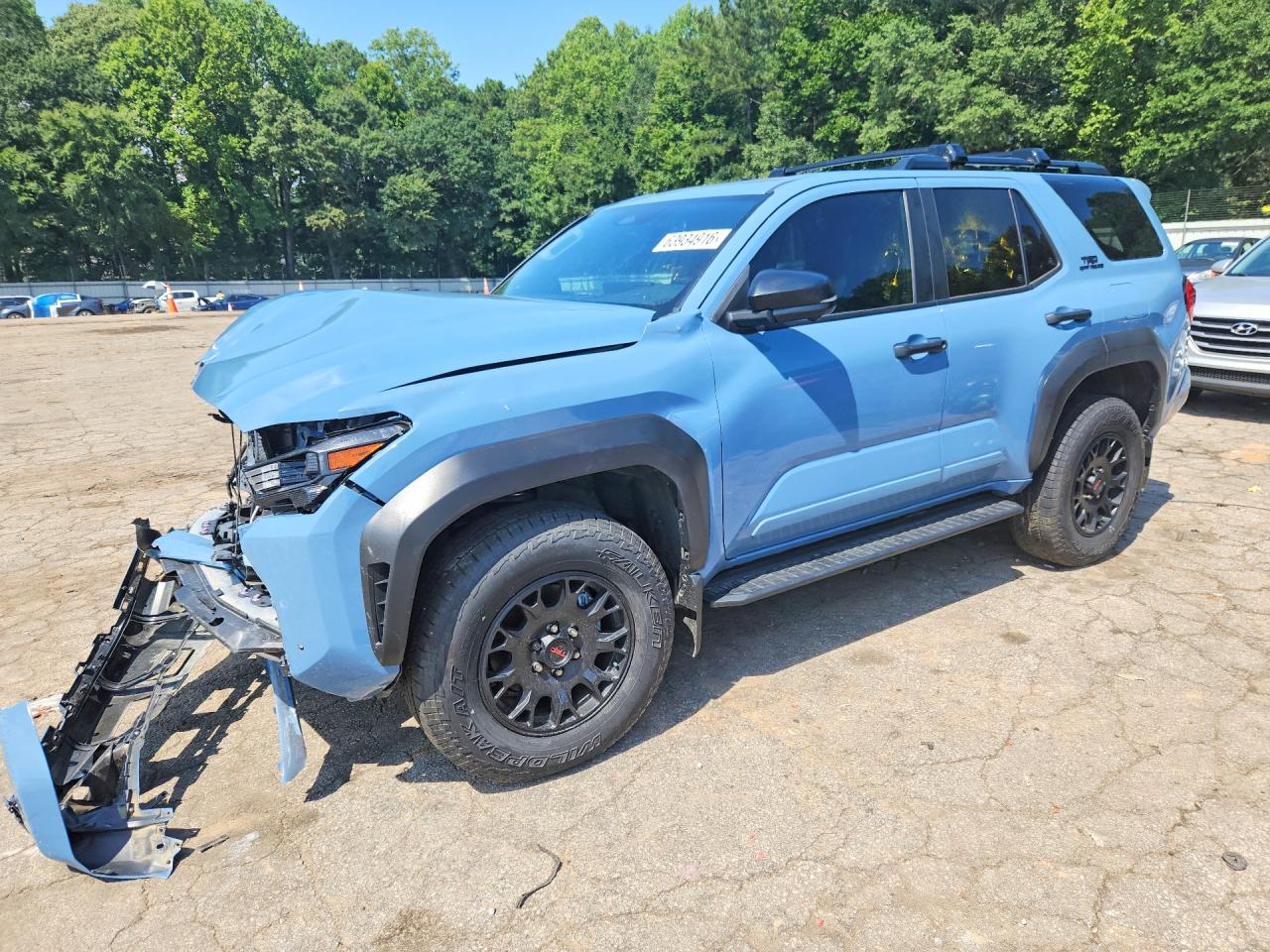 2025 Toyota 4Runner TRD Off Road Premium, VIN JTEVA5BR2S5035782 — Front end