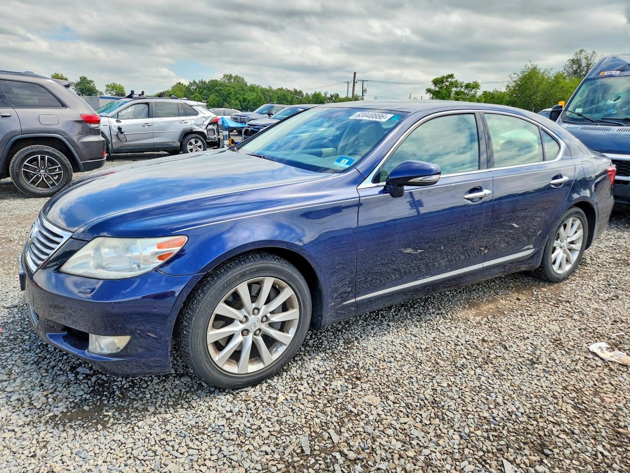 2012 Lexus LS 460, VIN JTHCL5EF3C5014169 — Minor dents and scratches