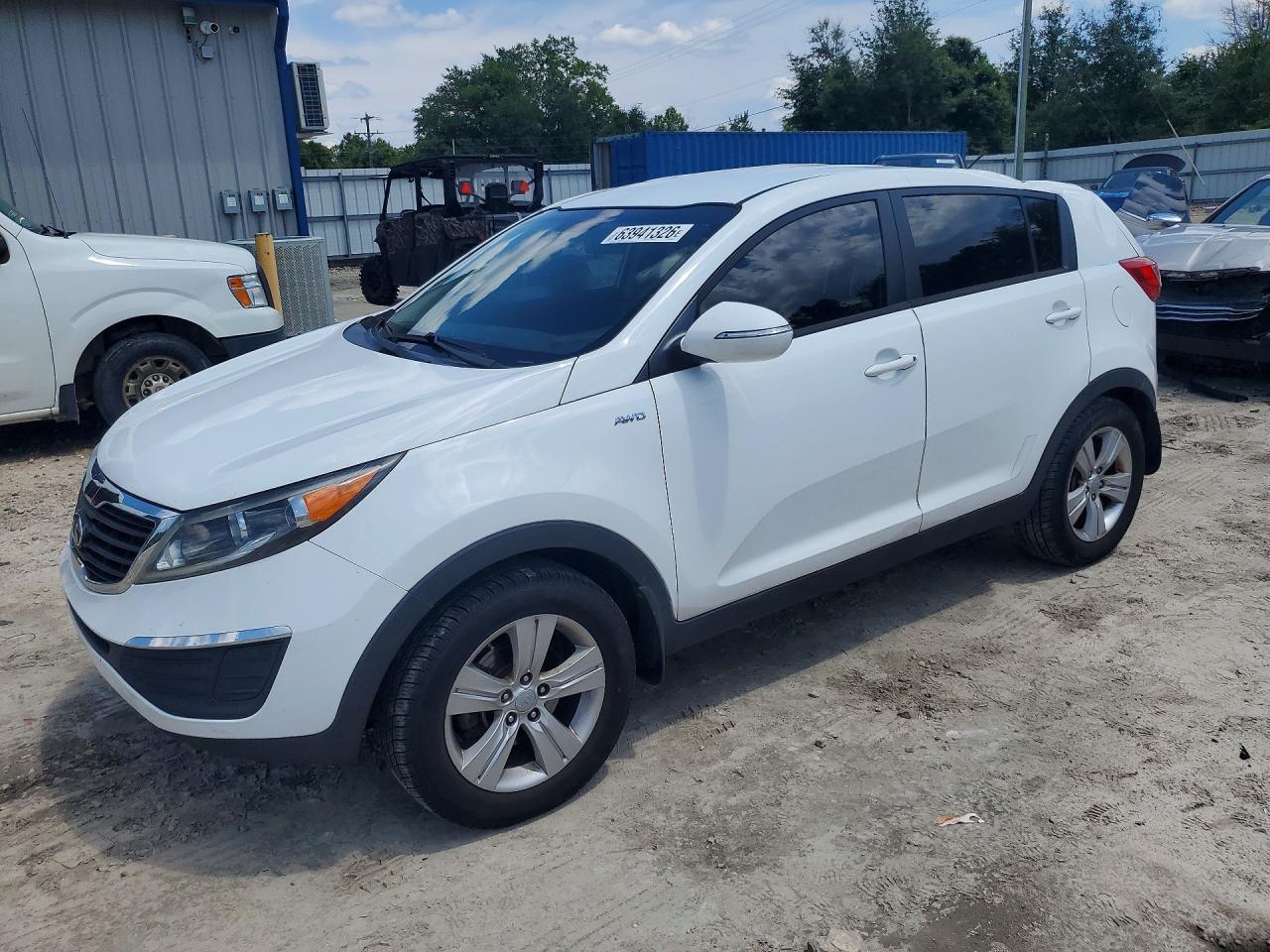 2013 Kia Sportage LX, VIN KNDPBCA25D7543478 — Roof