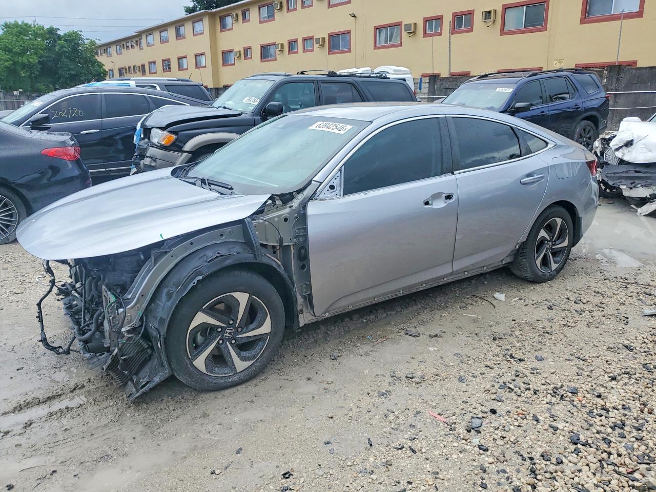 2021 Honda Insight EX, VIN 19XZE4F50ME008423 — Front end
