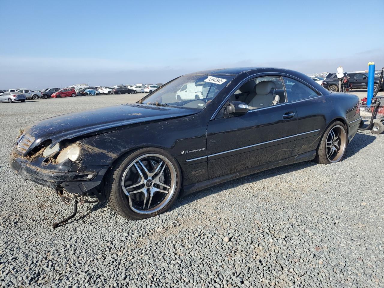 2003 Mercedes-Benz CL AMG, VIN WDBPJ74J03A035481 — Front end