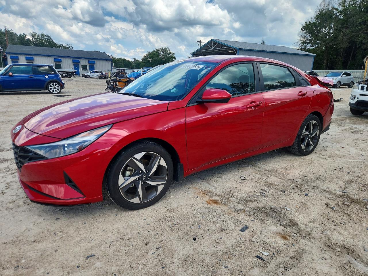 2023 Hyundai Elantra SEL, VIN 5NPLS4AG8PH117171 — Side