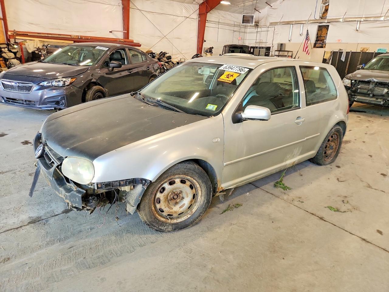 2002 Volkswagen Golf GTI, VIN 9BWDE61J624036127 — Перед