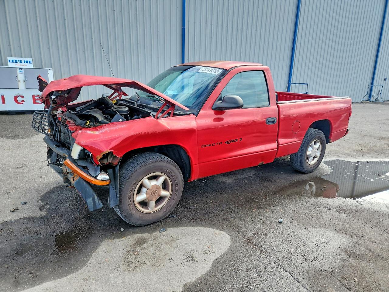 1997 Dodge Dakota, VIN 1B7FL26X8VS193253 — Перед