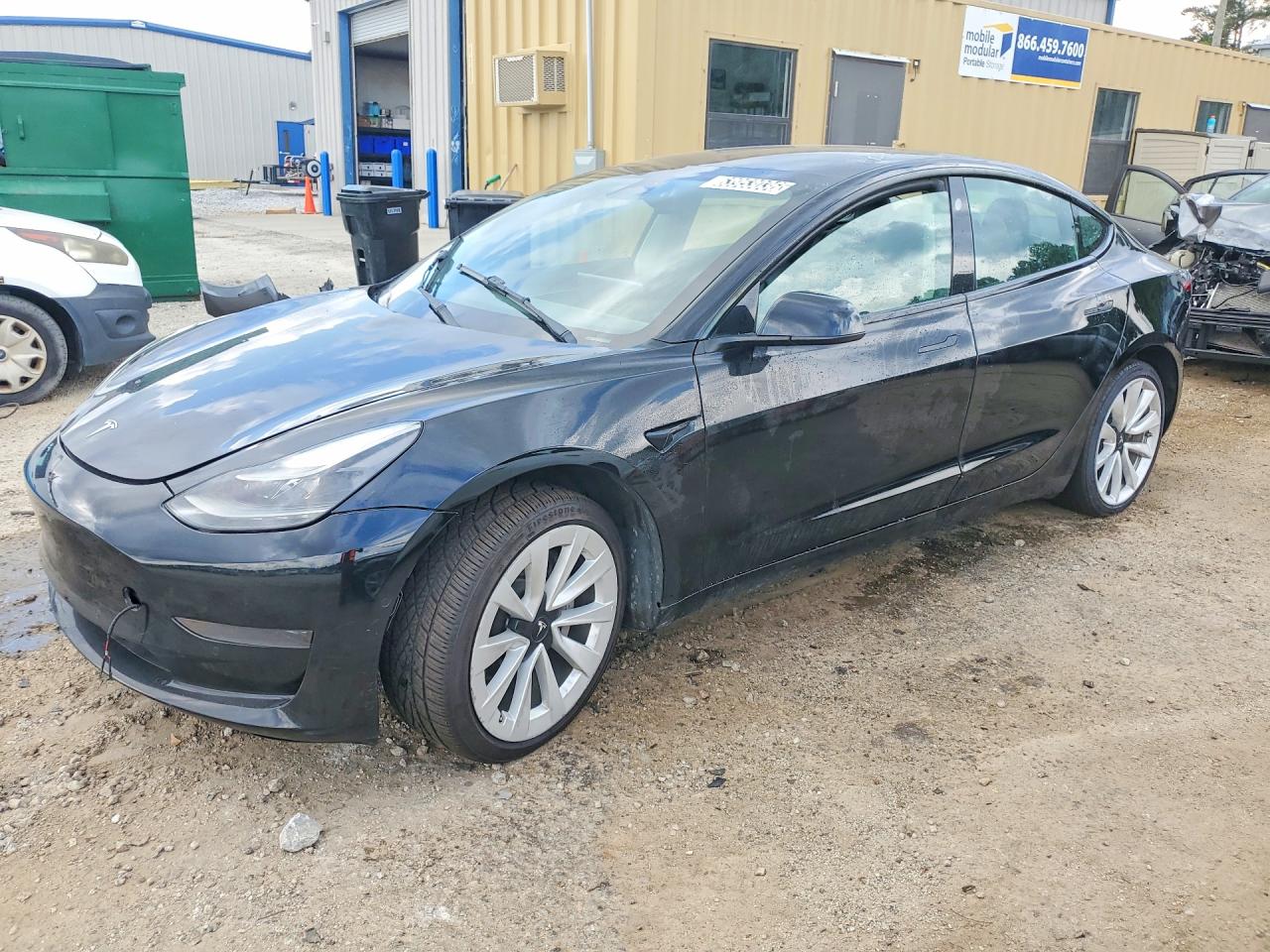 2022 Tesla Model 3, VIN 5YJ3E1EA9NF370250 — Mechanical