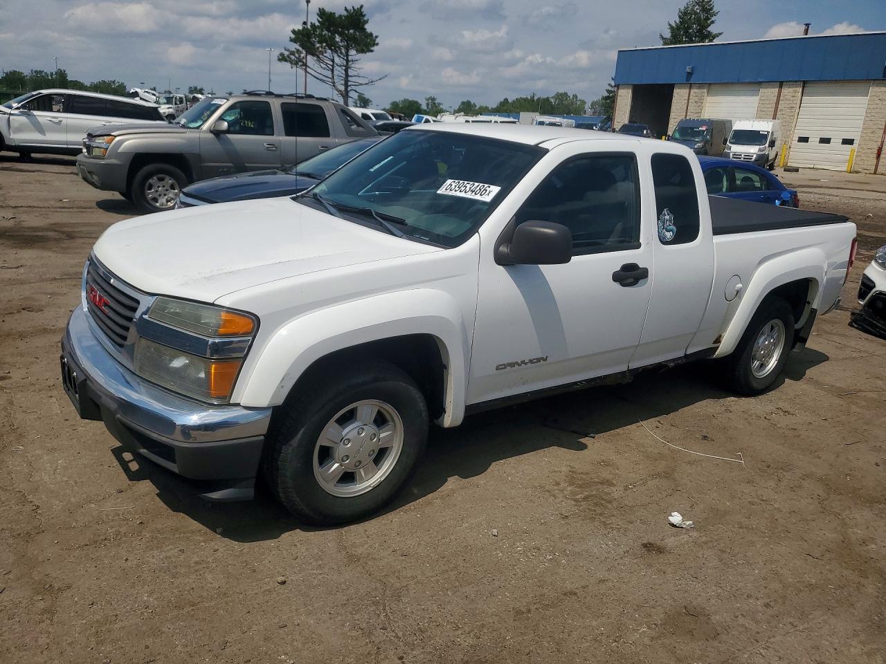 2004 GMC Canyon Fleet Z85, VIN 1GTCS196648126729 — Днище