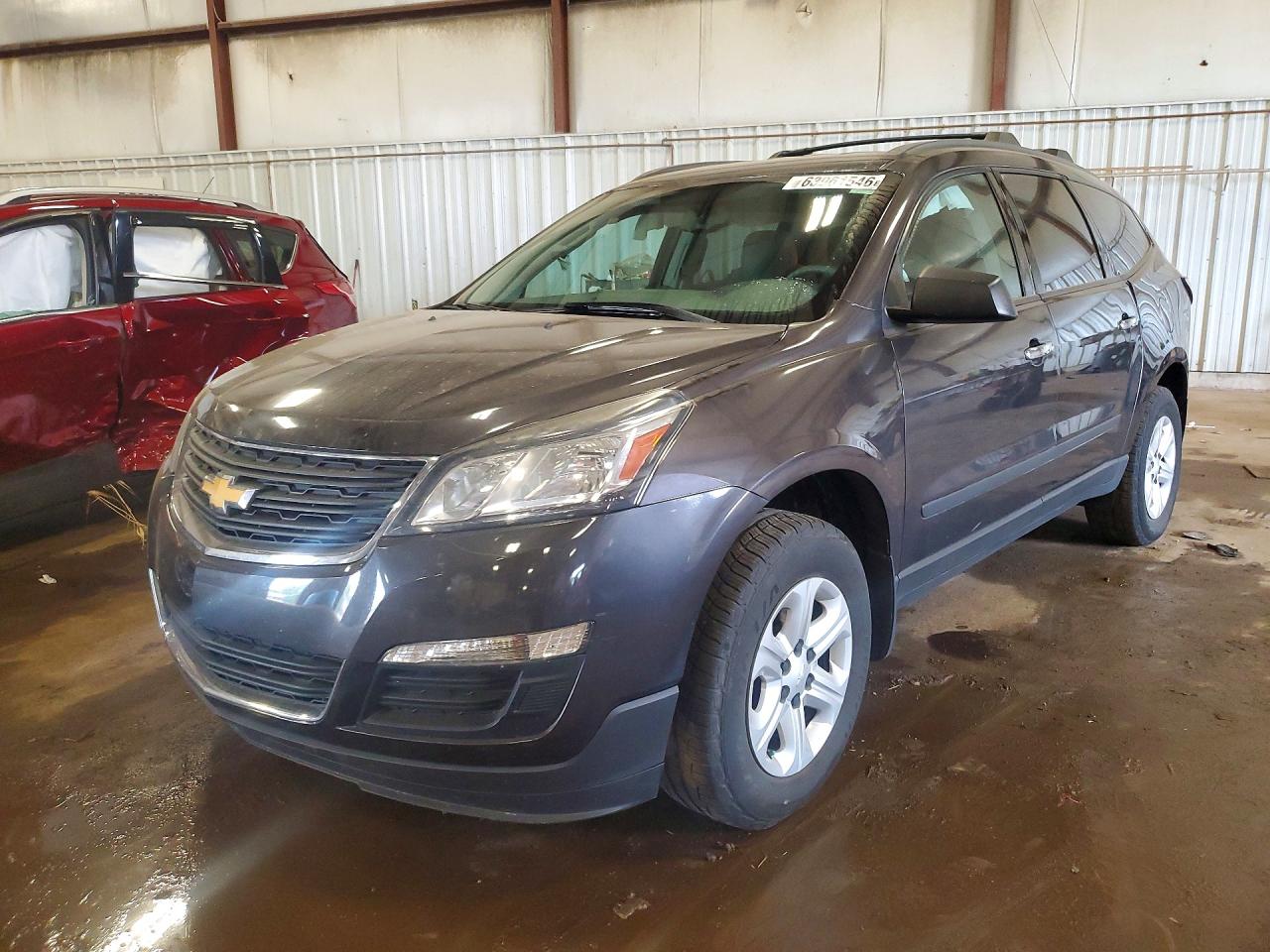 2014 Chevrolet Traverse LS, VIN 1GNKRFKD2EJ361403 — Side