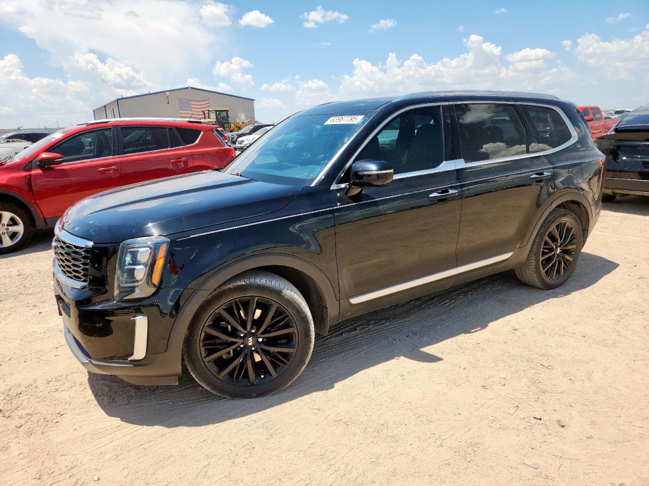 2021 Kia Telluride SX, VIN 5XYP54HC7MG137393 — Фото с аукциона