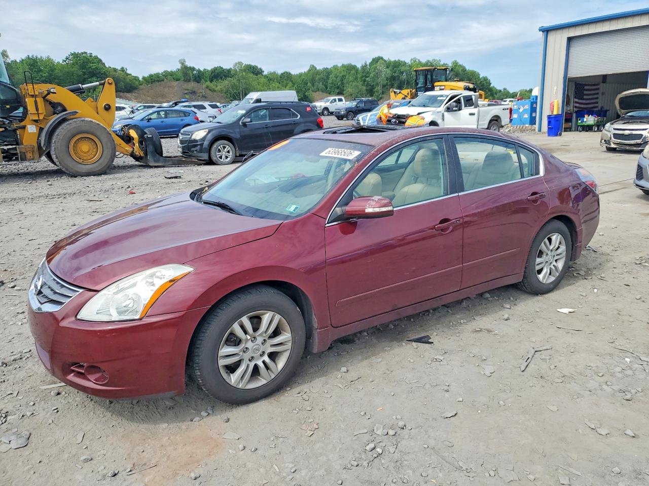 2011 Nissan Altima SL, VIN 1N4AL2AP1BN463814 — Roof