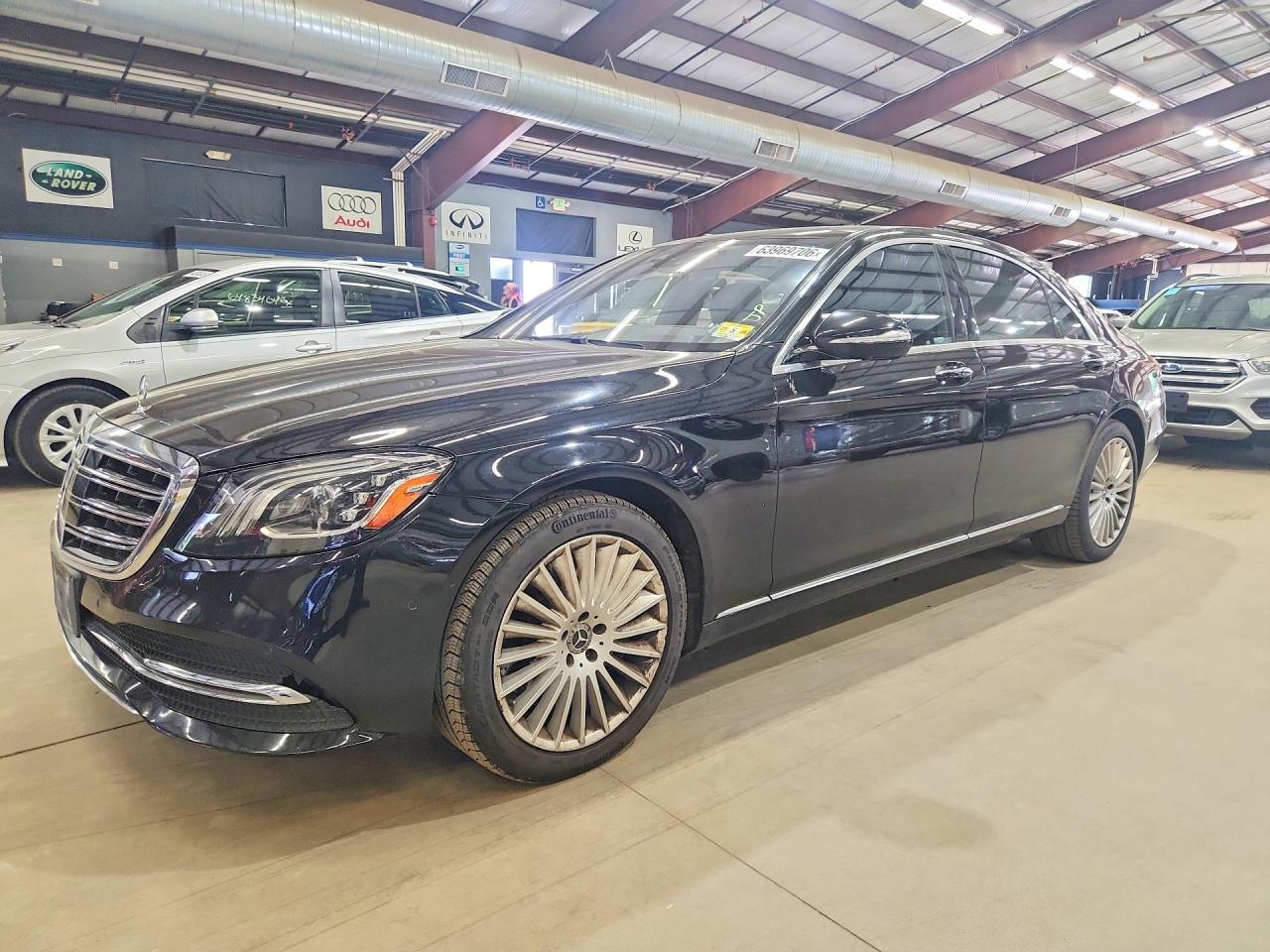 2018 Mercedes-Benz S 560, VIN WDDUG8GB0JA406235 — Minor dents and scratches