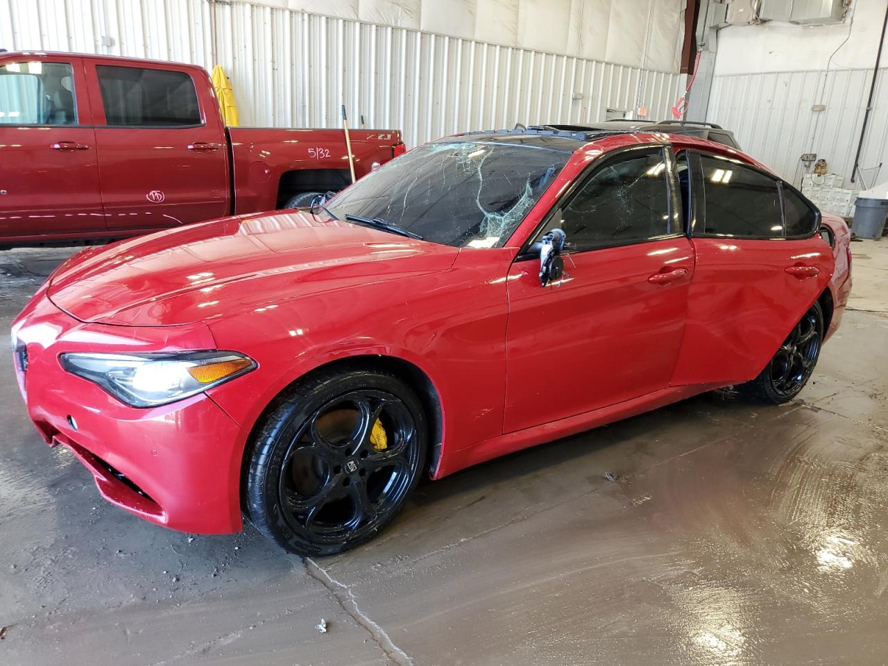 2020 Alfa Romeo Giulia Ti Sport, VIN ZARFANBN7L7632010 — Фото с аукциона 1 of 4