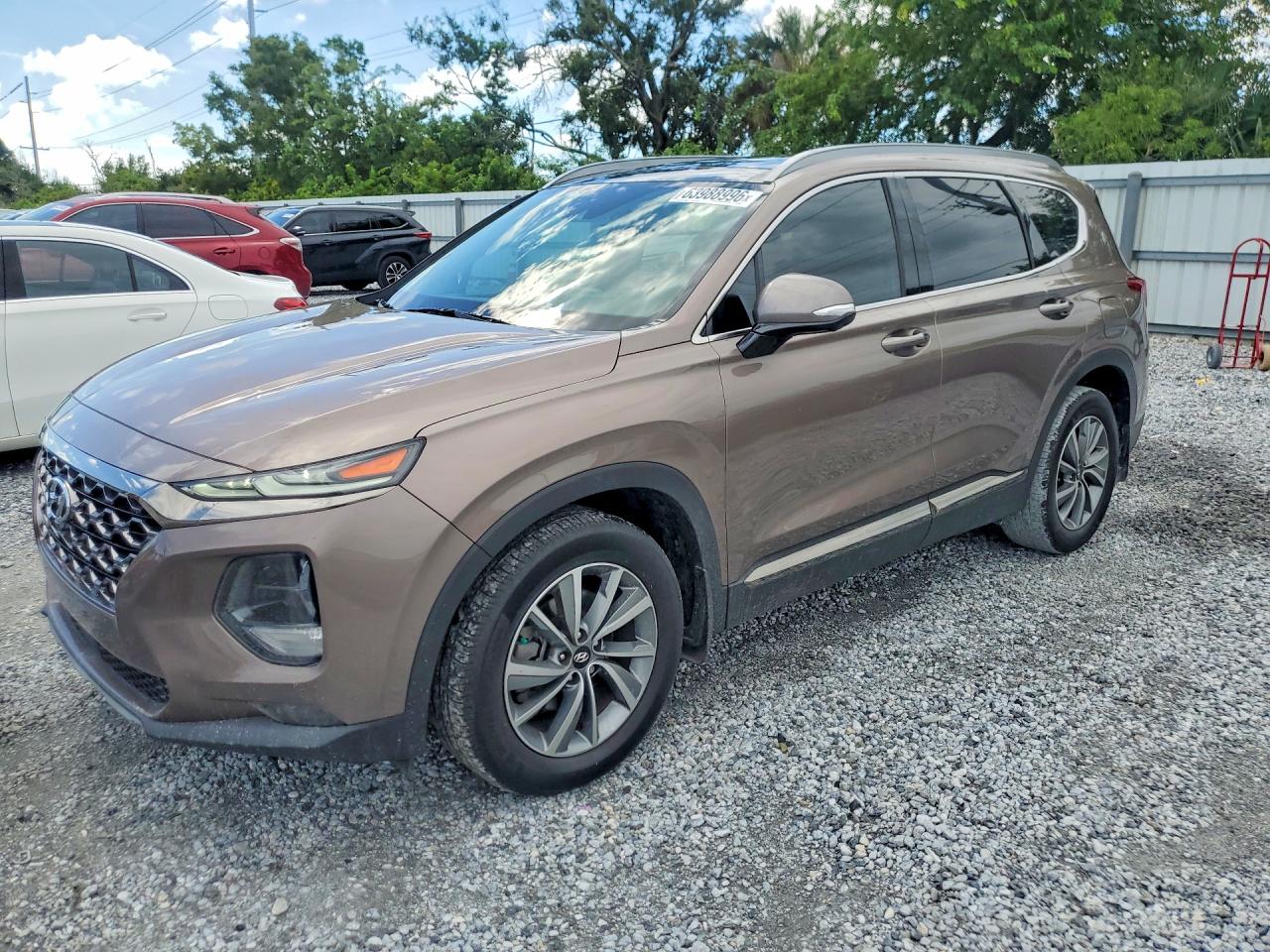 2020 Hyundai Santa Fe Limited, VIN 5NMS53ADXLH200255 — Обычный износ