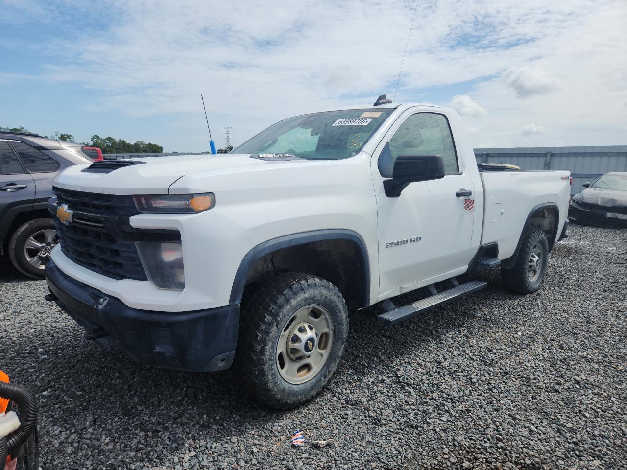 2024 Chevrolet Silverado 2500HD Work Truck, VIN 1GC3YLE79RF153242 — Normal wear