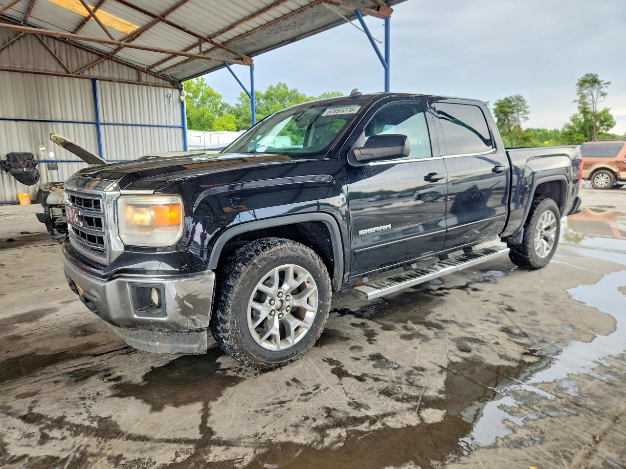 2014 GMC Sierra 1500 SLE, VIN 3GTU2UEC1EG317472 — Roof