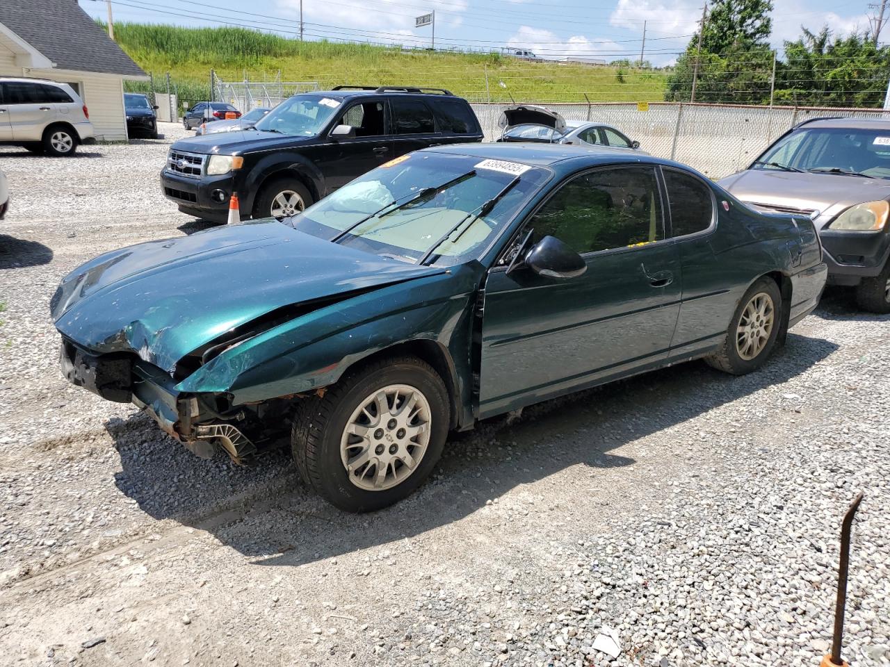 2002 Chevrolet Monte Carlo LS, VIN 2G1WW12E029184672 — Перед