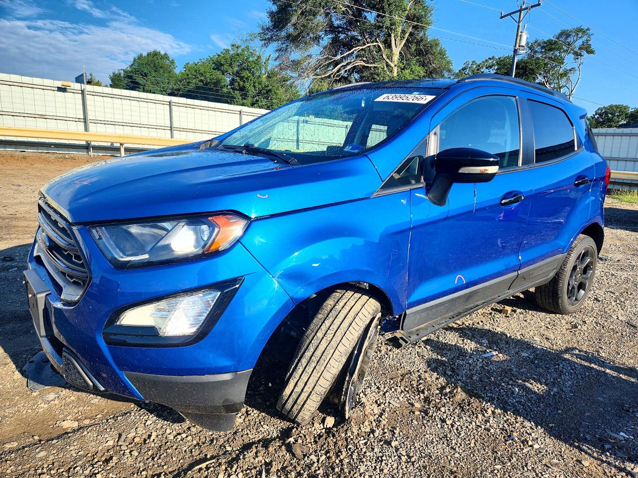 2021 Ford EcoSport SES, VIN MAJ6S3JL1MC439636 — Undercarriage