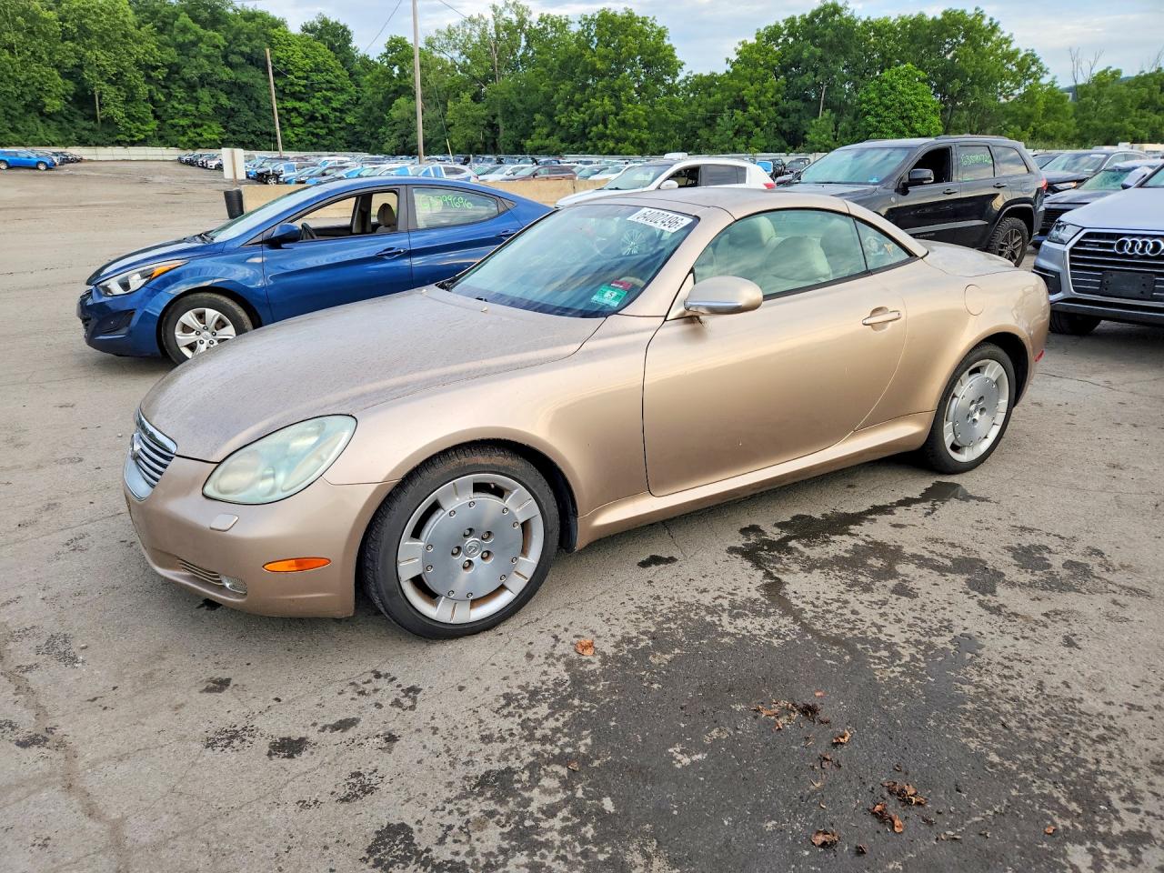 2003 Lexus SC 430, VIN JTHFN48Y730039149 — Minor dents and scratches