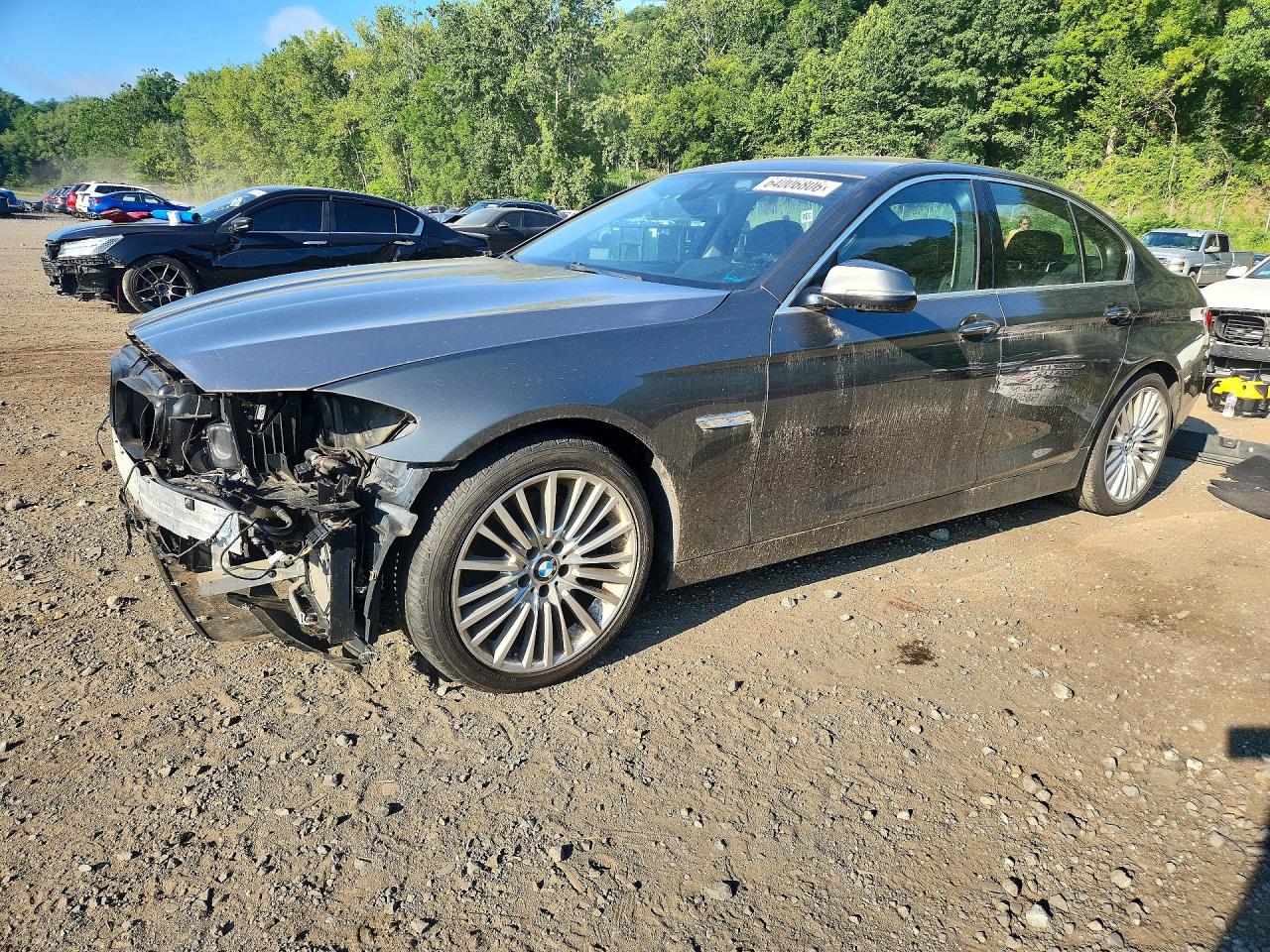 2014 BMW 5 Series 550i xDrive, VIN WBAKP9C50ED692094 — Front end