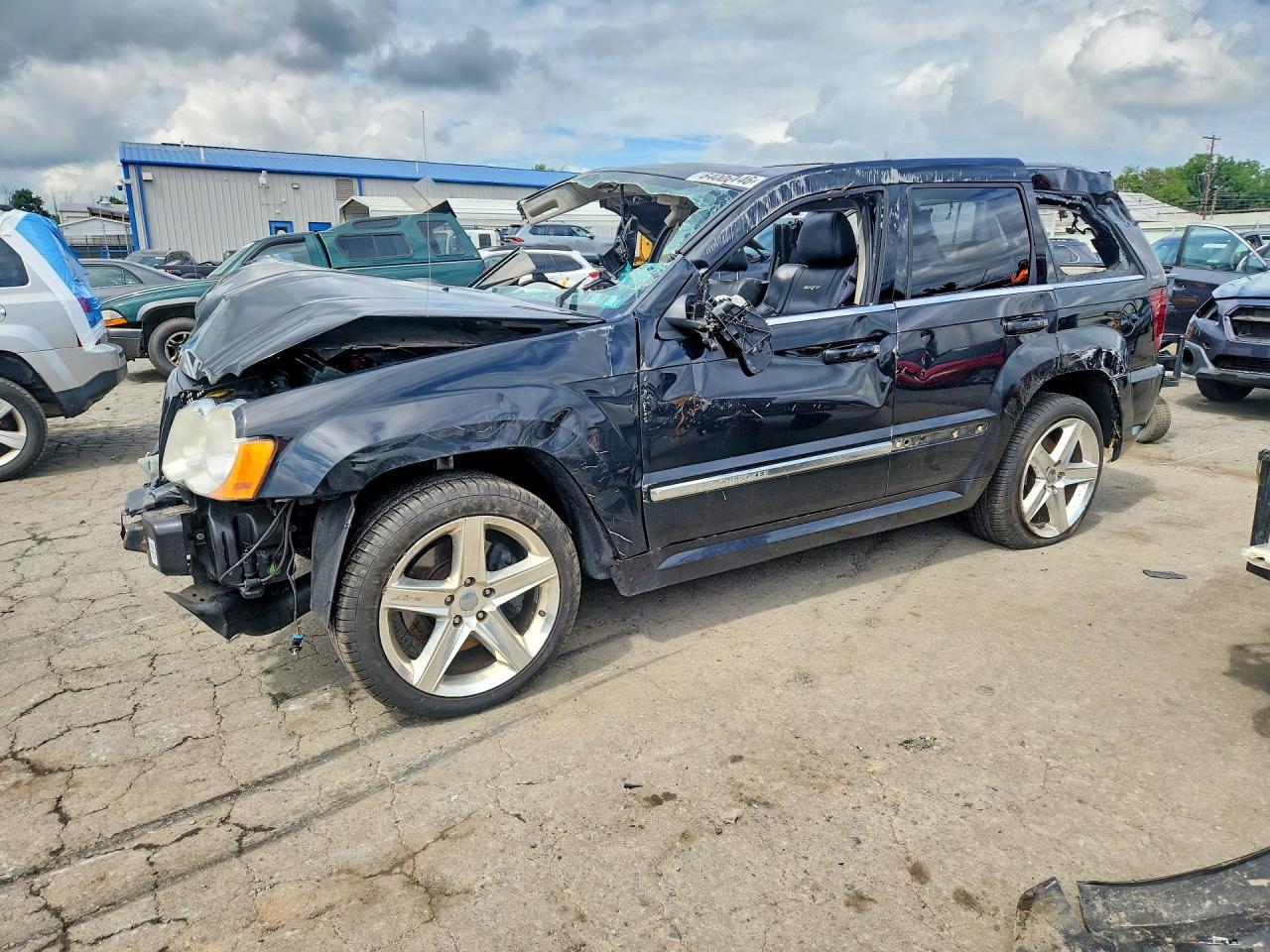 2008 Jeep Grand Cherokee SRT-8, VIN 1J8HR78348C101013 — Rollover