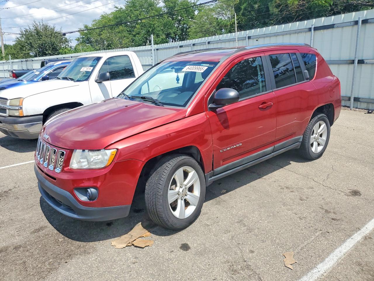 2011 Jeep Compass Latitude, VIN 1J4NF1FBXBD145524 — Undercarriage