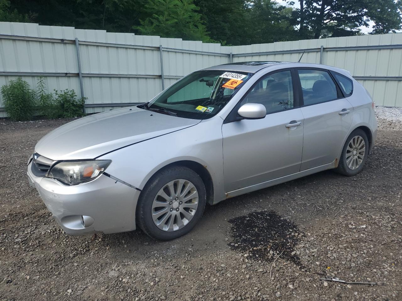 2010 Subaru Impreza i Premium, VIN JF1GH6B62AH806992 — Biohazard / chemical