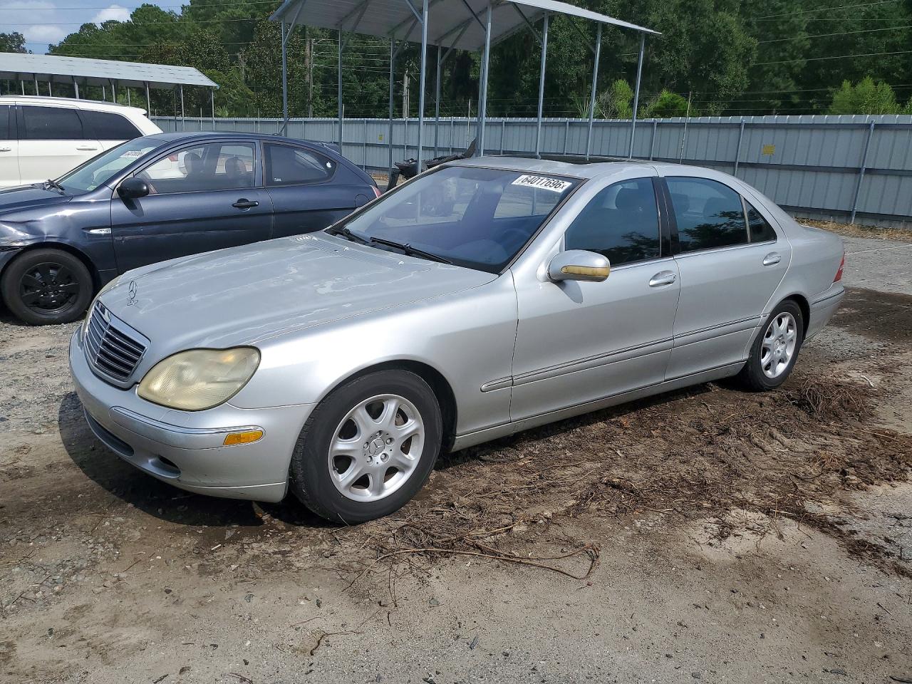 2001 Mercedes-Benz S 320/430/500, VIN WDBNG75J71A155151 — Мелкие вмятины и царапины