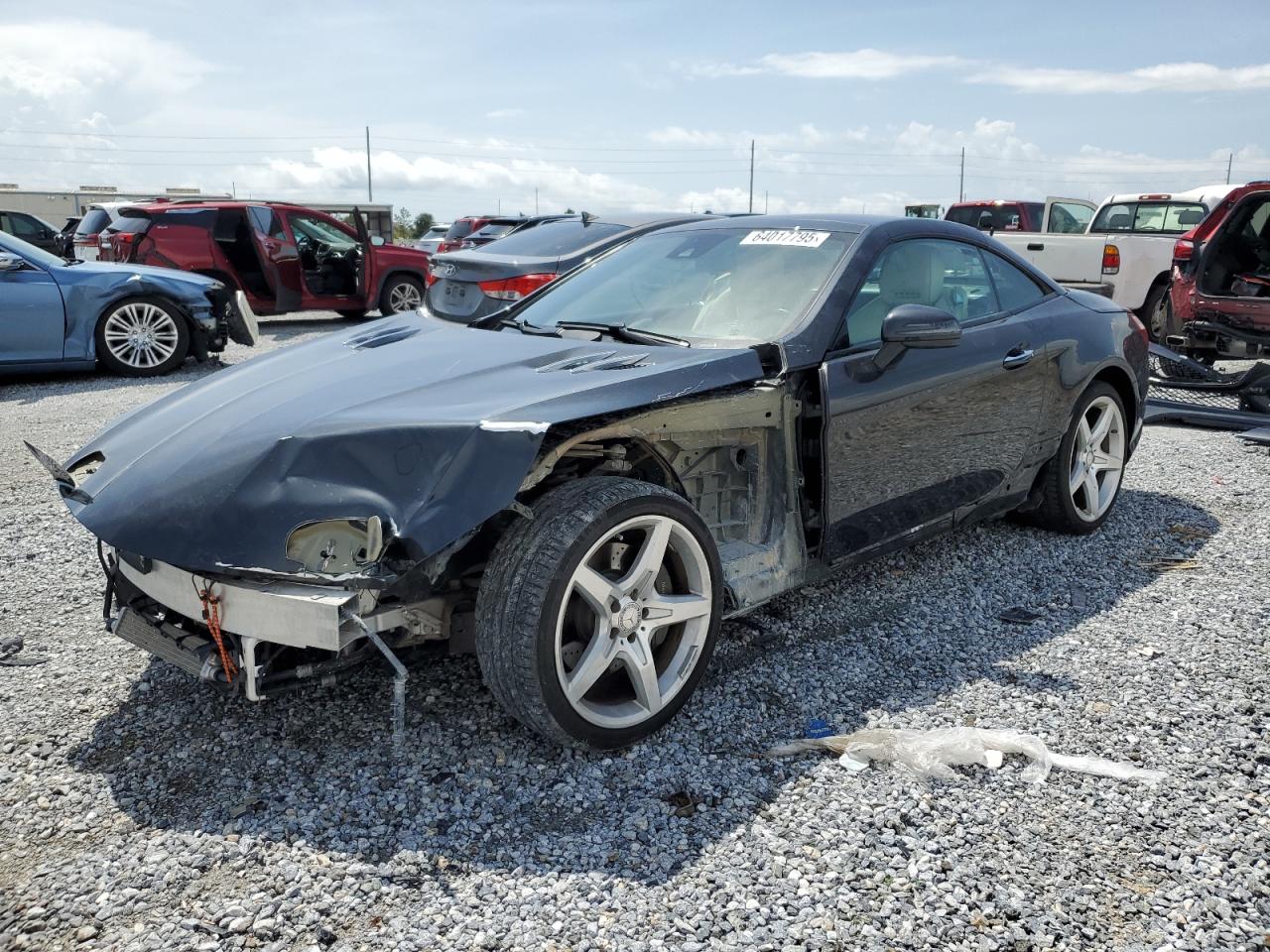 2016 Mercedes-Benz SL 550, VIN WDDJK7DA0GF039551 — Front end