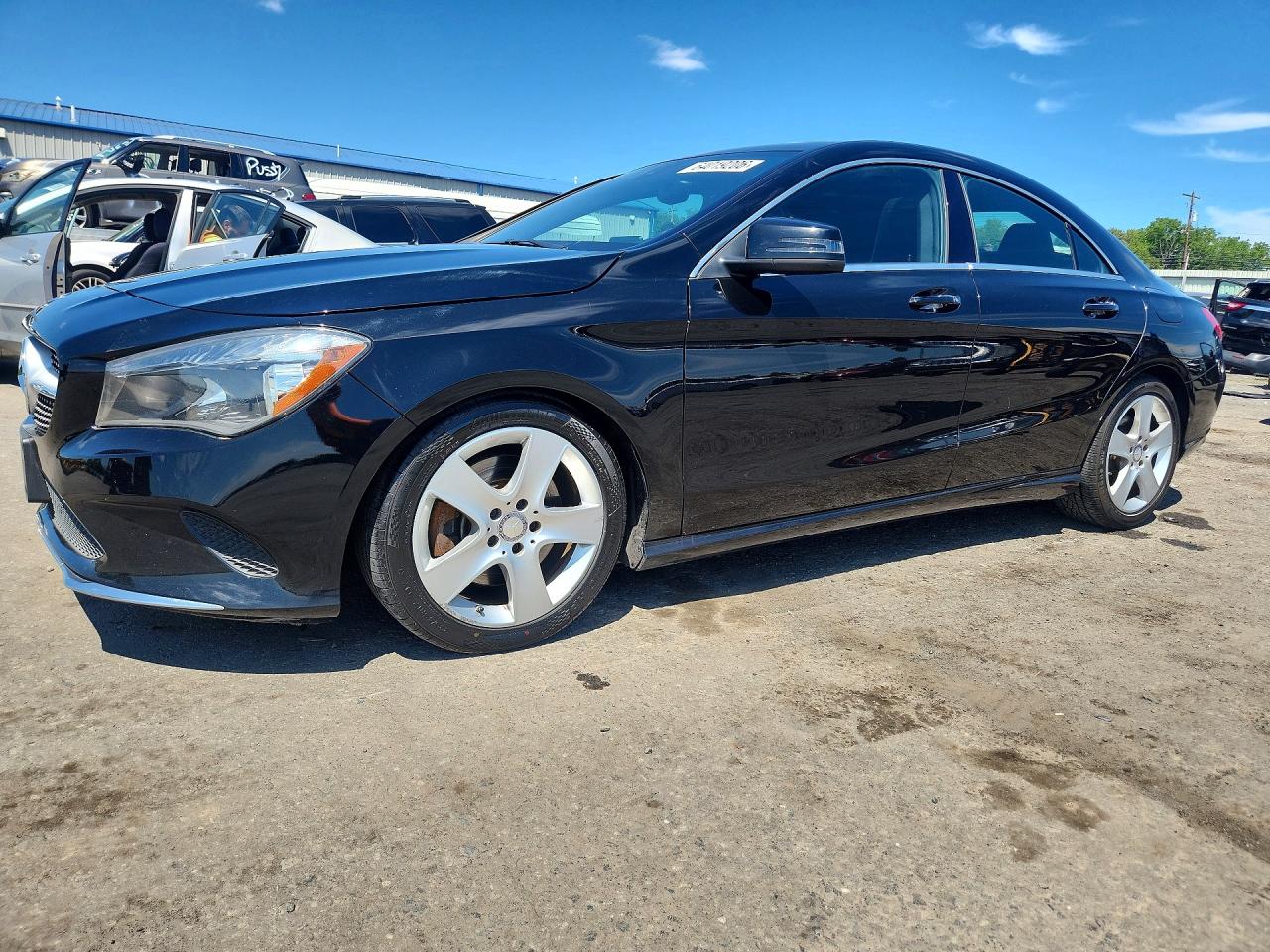 2017 Mercedes-Benz CLA 250, VIN WDDSJ4GB4HN423527 — Minor dents and scratches