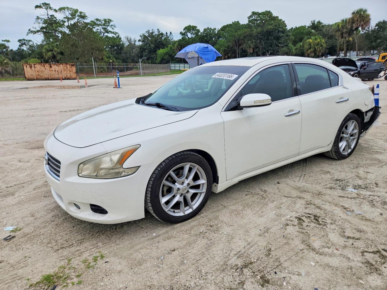 2010 Nissan Maxima SV, VIN 1N4AA5AP3AC842847 — Rear end
