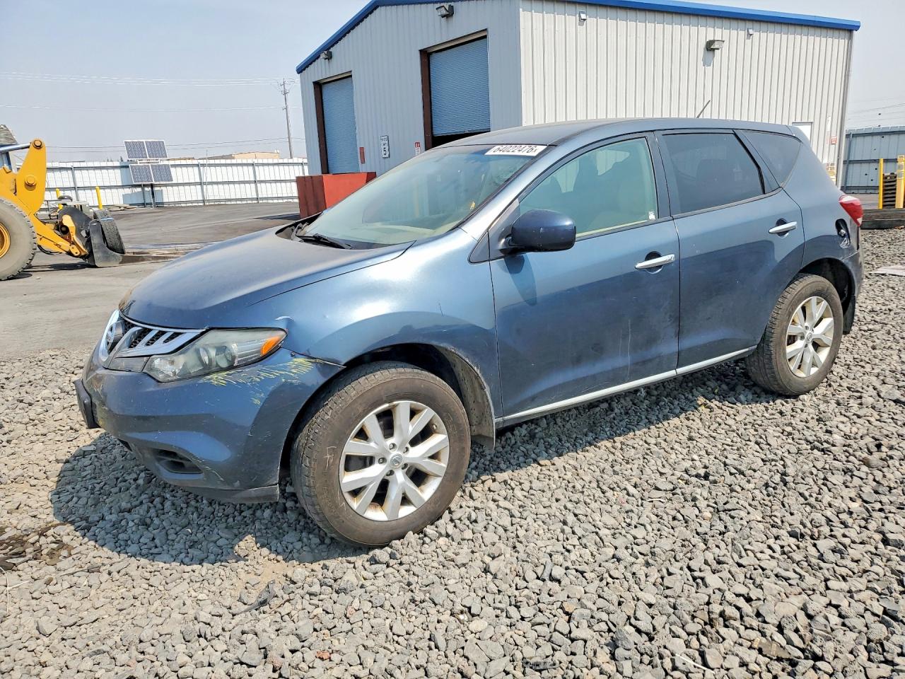 2013 Nissan Murano SV, VIN JN8AZ1MW7DW314685 — Rear end