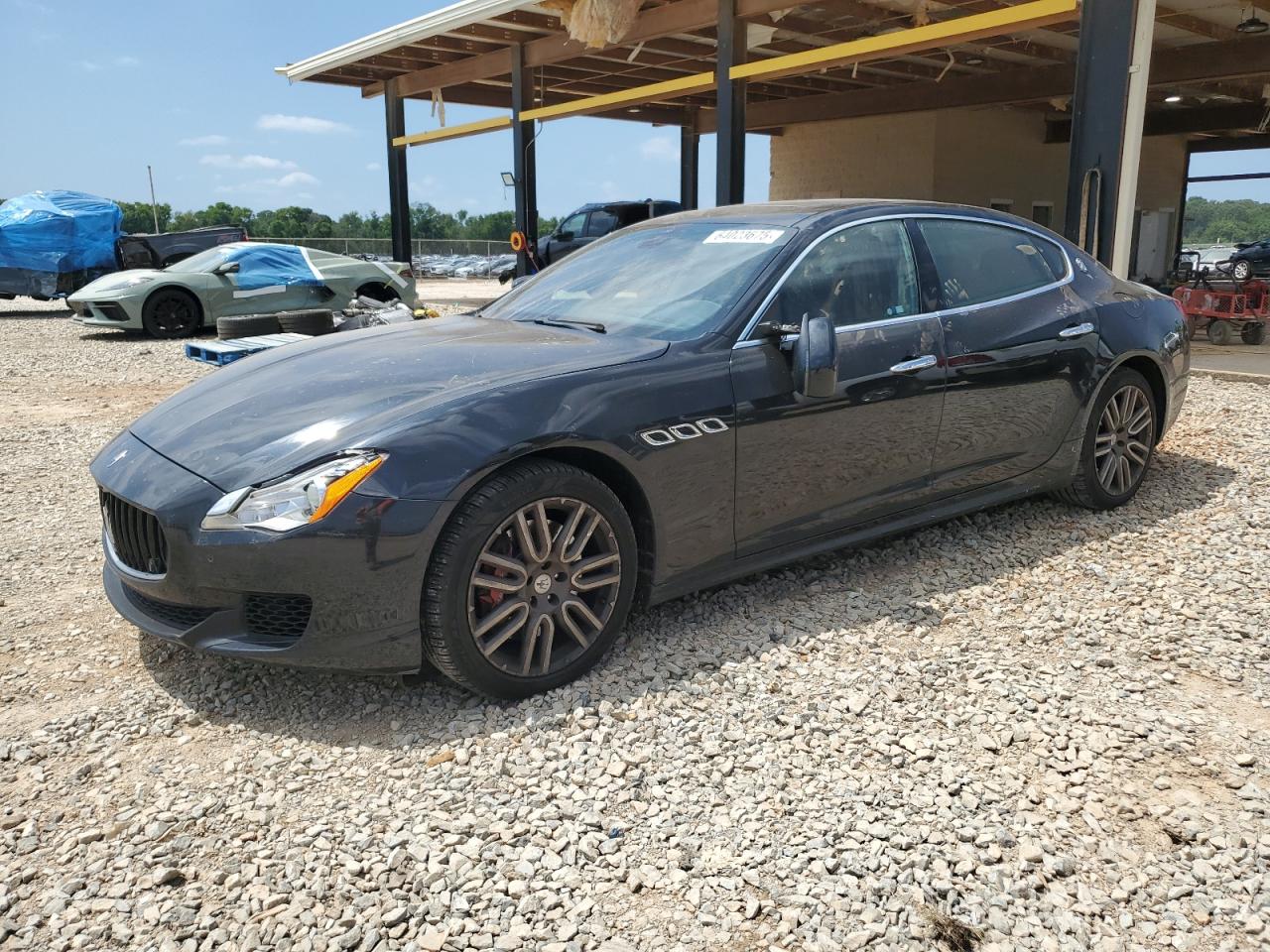 2015 Maserati Quattroporte S Q4, VIN ZAM56RRA2F1135192 — Hail