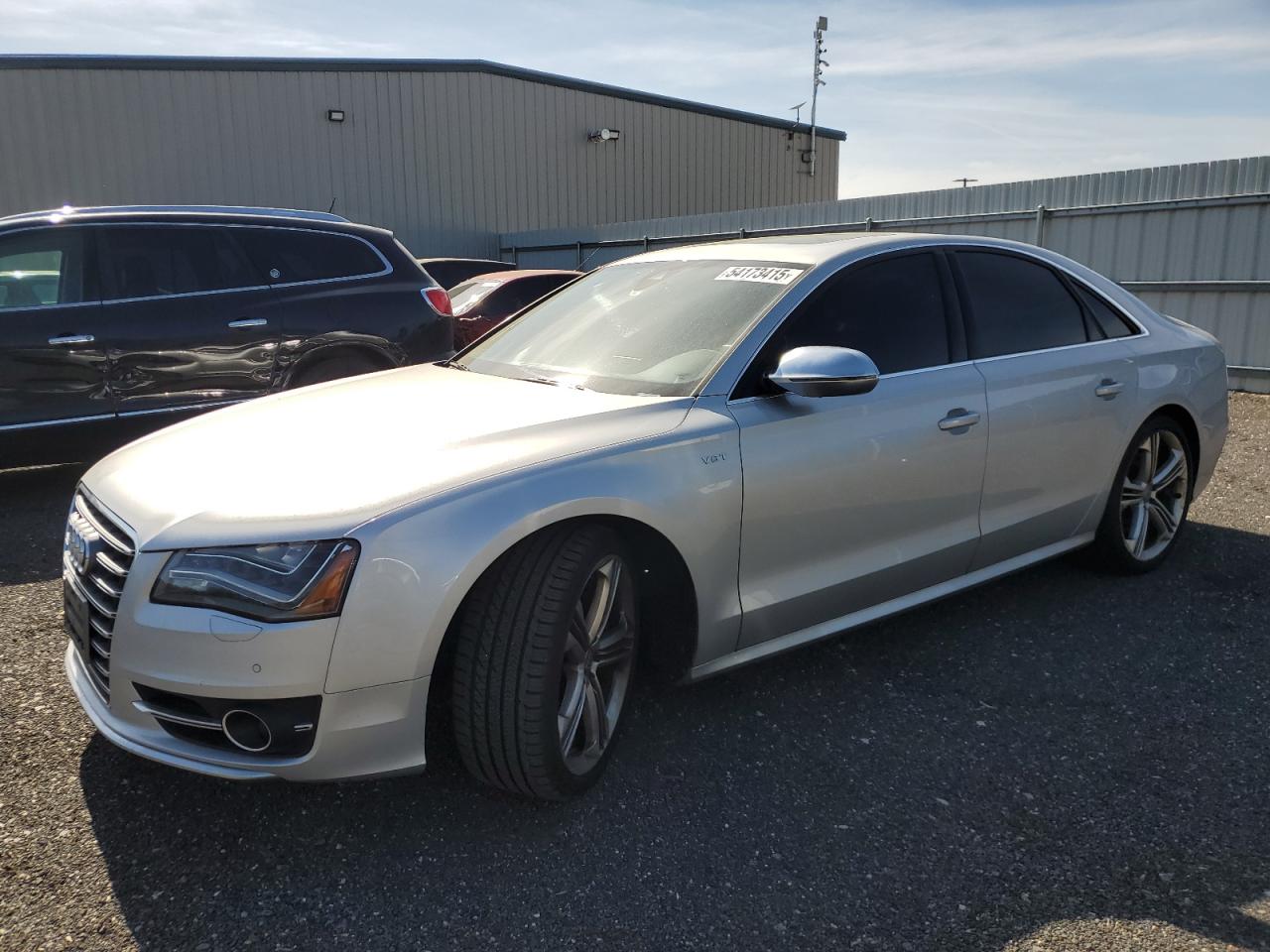 2014 Audi S8, VIN WAUD2AFD2EN013688 — Rear end