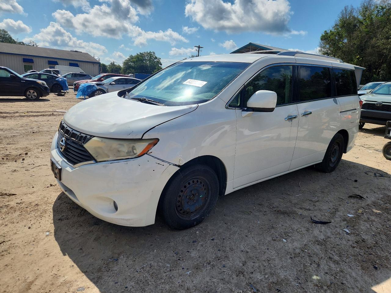 2012 Nissan Quest SV, VIN JN8AE2KP4C9035771 — Undercarriage