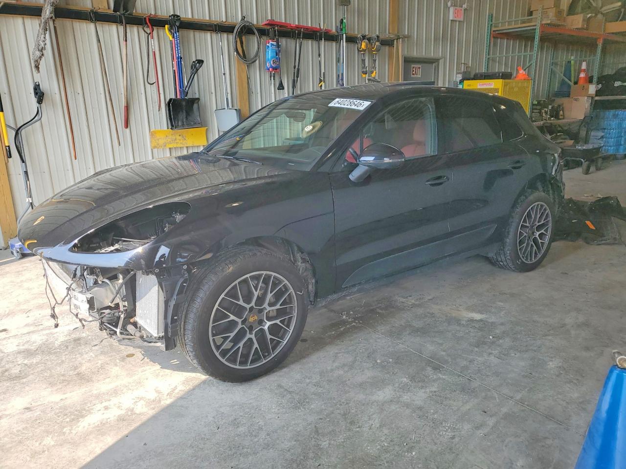 2017 Porsche Macan S, VIN WP1AB2A54HLB14127 — Front end