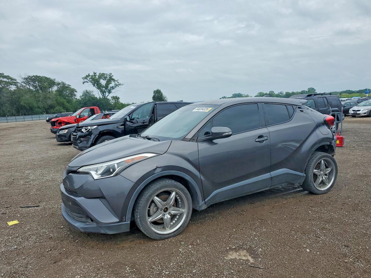 2019 Toyota C-HR LE, VIN JTNKHMBX8K1022467 — Rear end