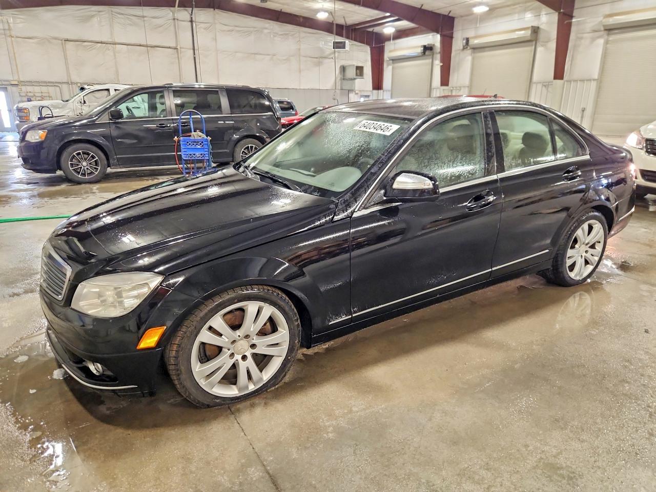 2009 Mercedes-Benz C 300 Sport, VIN WDDGF81XX9R046618 — Hail