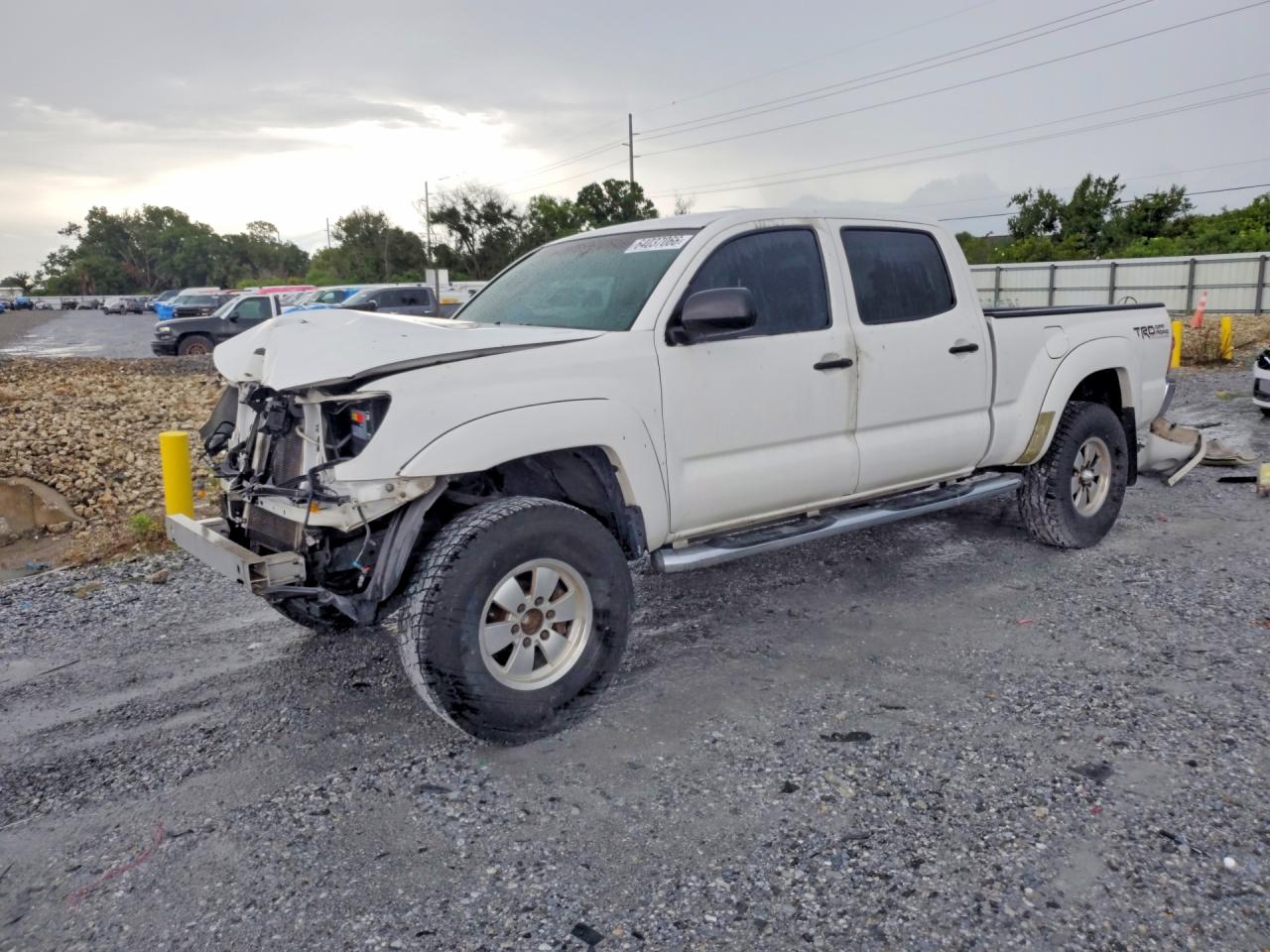 2005 Toyota Tacoma PreRunner, VIN 5TEKU72N15Z032039 — Front end