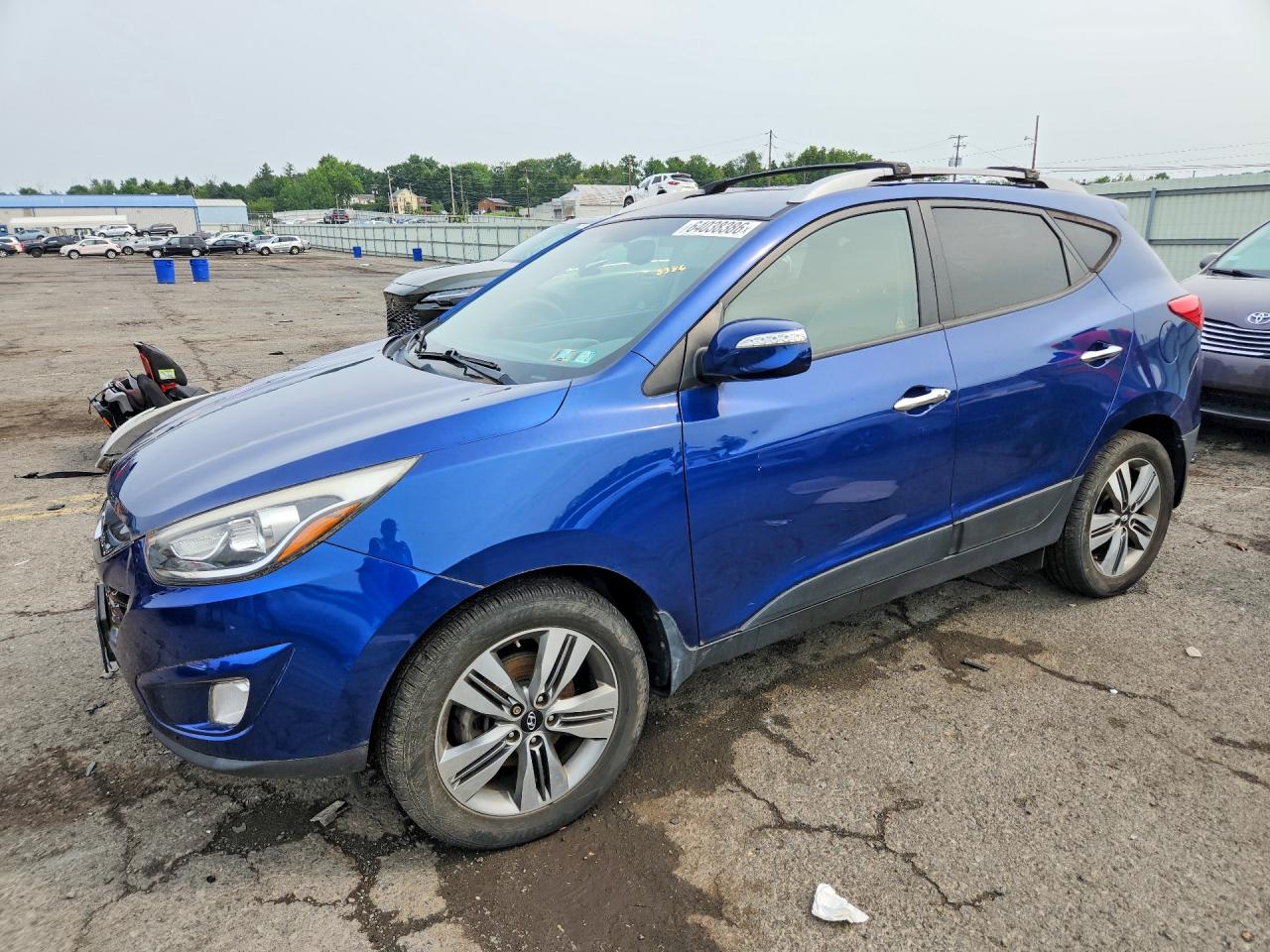 2015 Hyundai Tucson SE, VIN KM8JU3AG5FU002247 — Front end