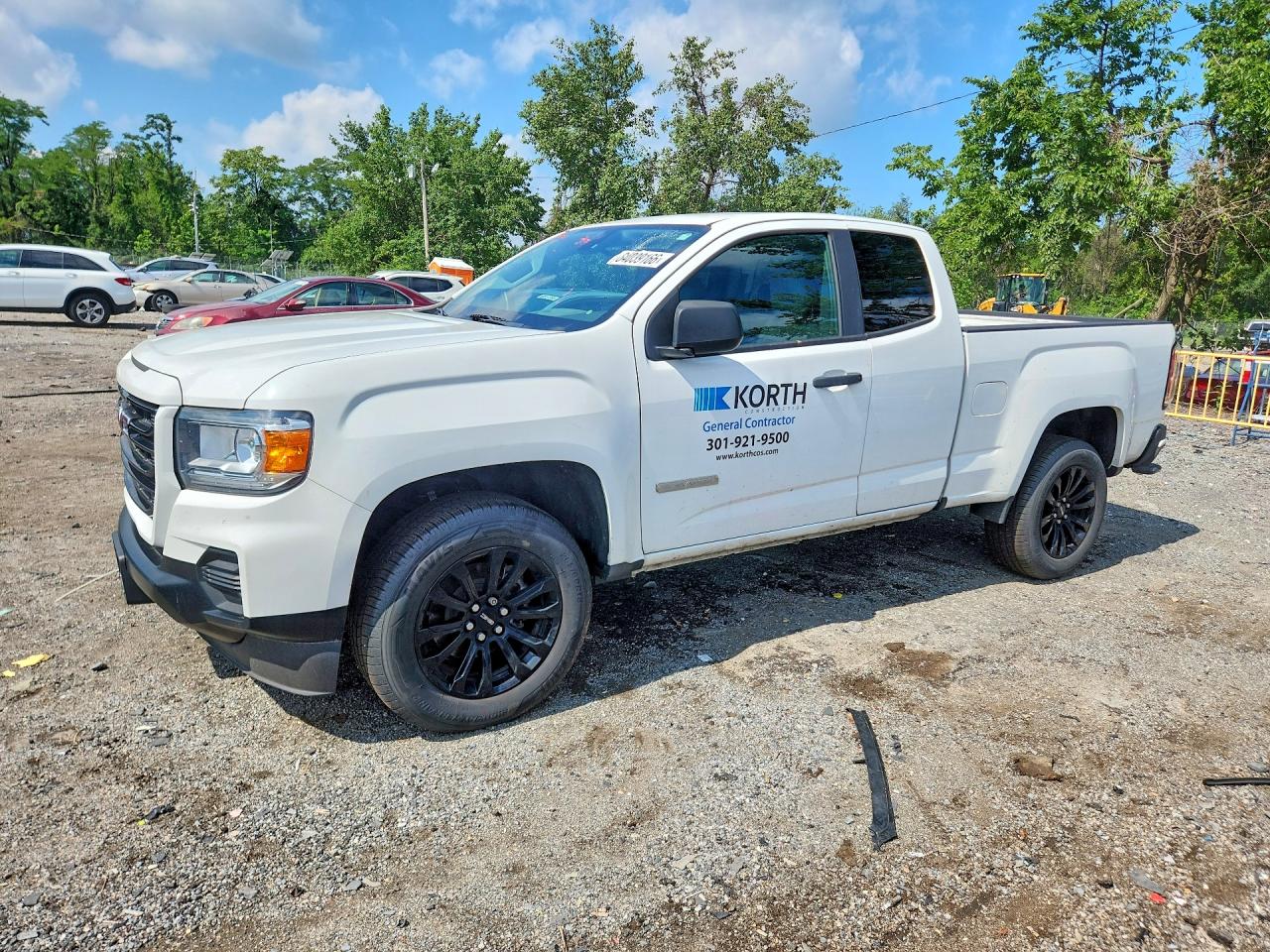 2022 GMC Canyon 2WD Elevation Standard, VIN 1GTH5BEA4N1109922 — Minor dents and scratches