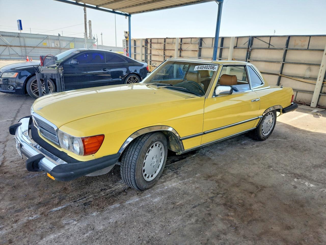1981 Mercedes-Benz 380 SL, VIN WDBBA45A6BB004011 — Minor dents and scratches