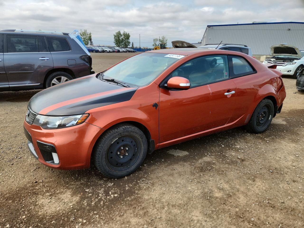 2010 Kia Forte SX, VIN KNAFW6A30A5193255 — Rear end