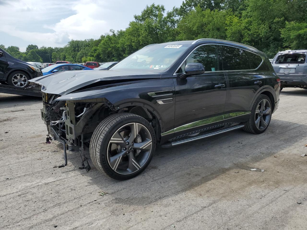 2025 Genesis GV80 Prestige, VIN KMUHEESC6SU239392 — Front end