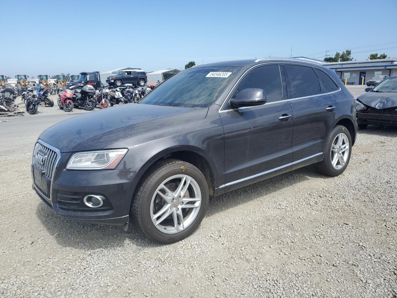 2015 Audi Q5 Premium Plus, VIN WA1LFAFP4FA113016 — Пожар в салоне