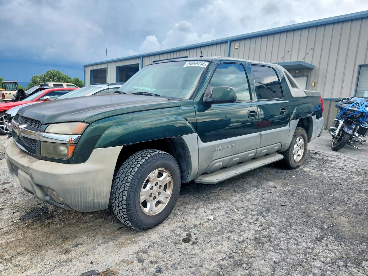 2002 Chevrolet Avalanche, VIN 3GNEK13T62G172924 — Механическое