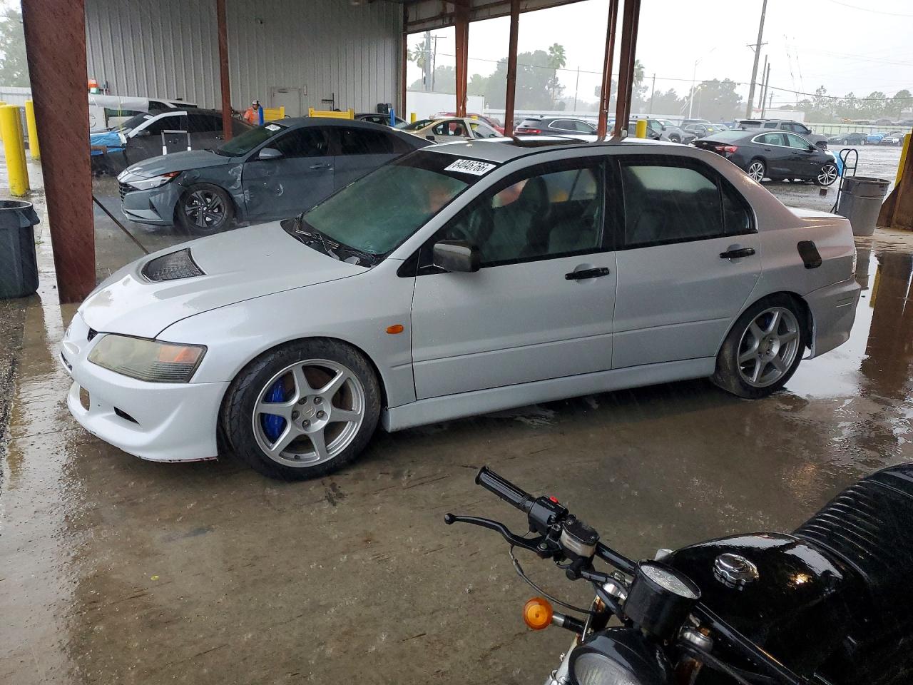 2003 Mitsubishi Lancer Evolution, VIN JA3AH86F23U124533 — Water / flood